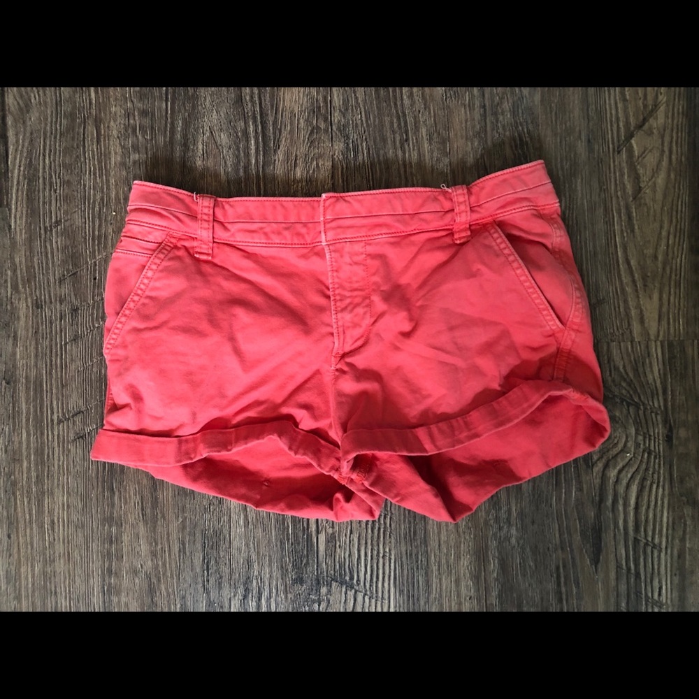Abercrombie Pink/Salmon Shorts
